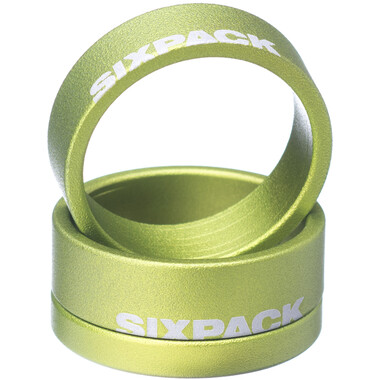 SIXPACK MENACE 1"1/8 Spacer Kit Green 0